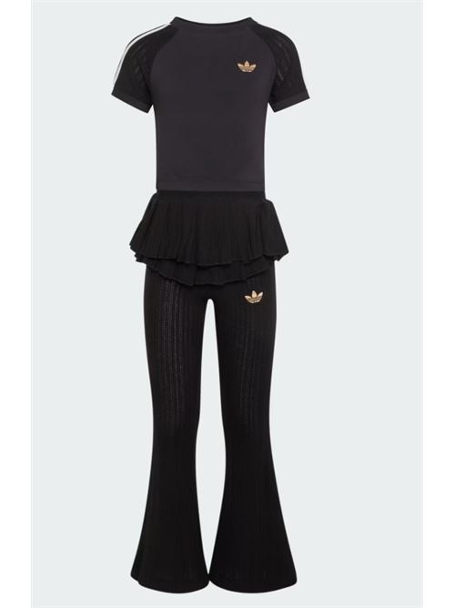 knit tee leg set ADIDAS ORIGINAL | KR4054BLACK
